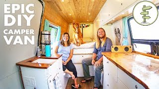 Adam & vanessa are living in their beautiful and functional diy camper
van. free 2-month skillshare trial for the first 500 people:
https://skl.sh/expalt2 th...