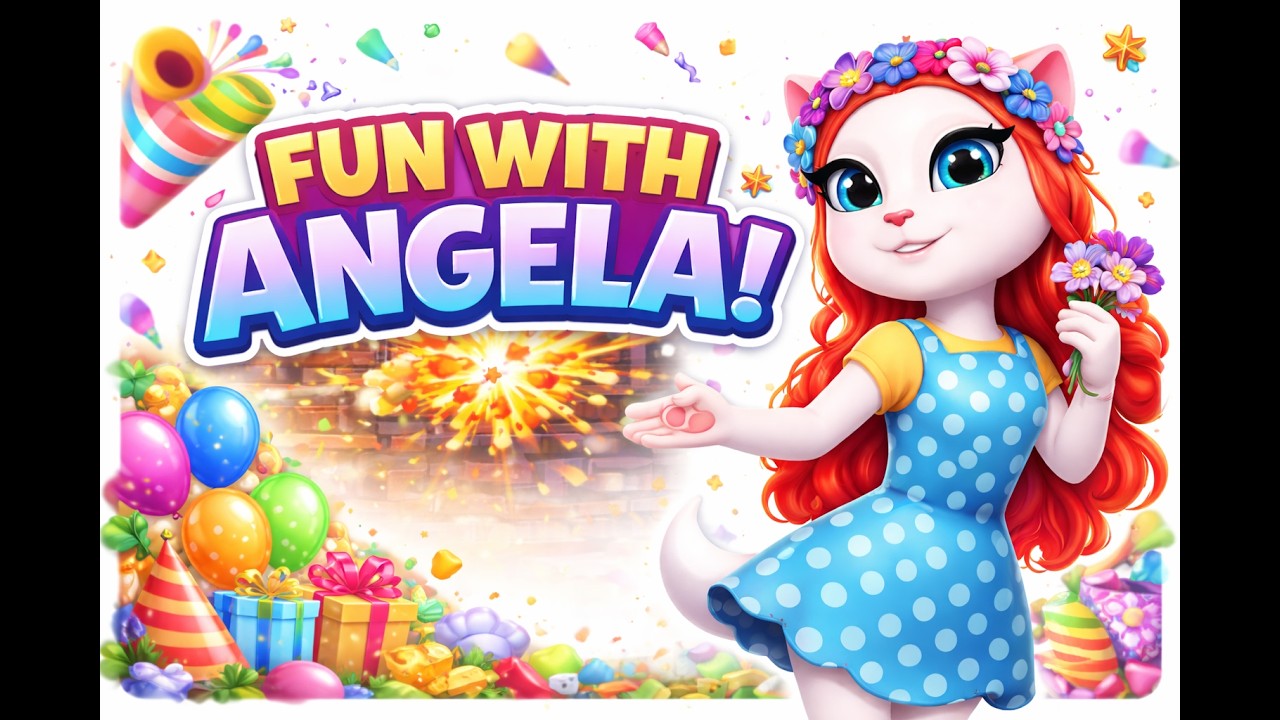 my Angela talking tommmm #live #stream #talkingtom #gameplay #talkingtomcat #games #angela