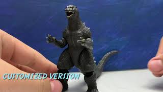 Custom Articulated Godzilla Final Wars Mini Vinyl