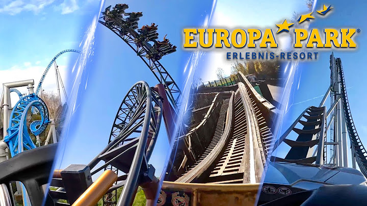 Alle Achterbahnen im Europa Park 2025 🇩🇪