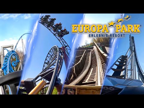 Alle Achterbahnen im Europa Park 2024