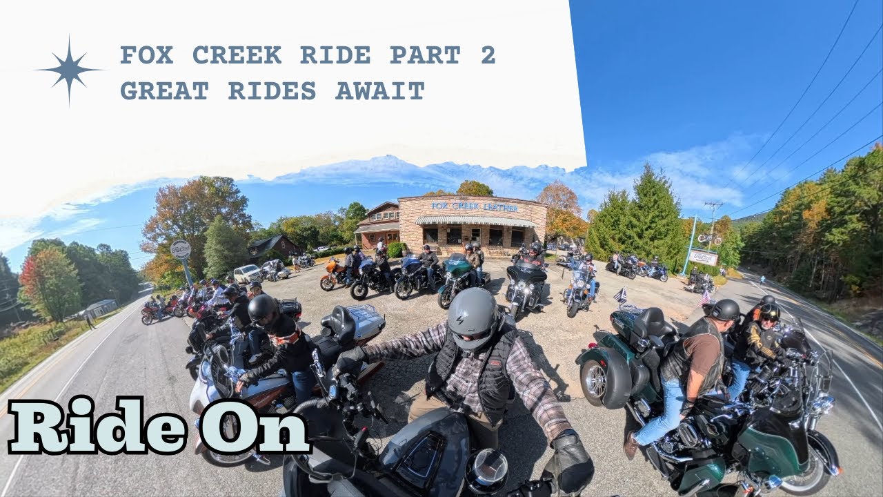 Indian and Harley Travel, Virginia Fox Creek Run Part 2, Motorcycle Weather and Motorcycle Rides!