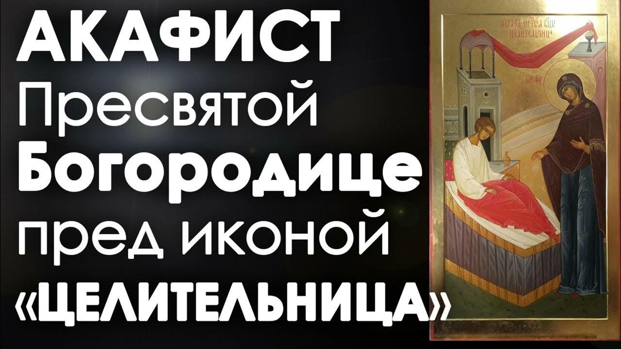 Акафист пресвятой целительница читать