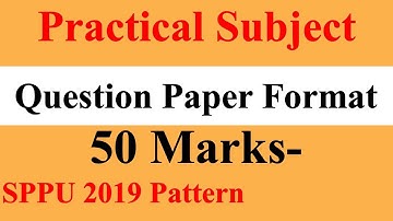 Question Paper Format || SPPU Summer Exam 2022 ||