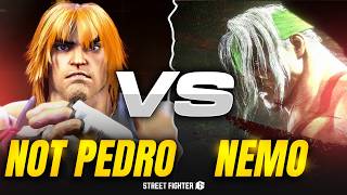 SF6 ▰ NotPedro (KEN) Vs Nemo (ALEX) ▰ STREET FIGHTER 6 High Level  Gameplay