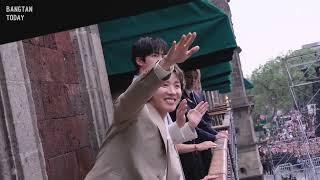 Визит BTS в Национальный дворец в Мехико. Русские субтитры. #bts #arirang