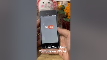 Opening YouTube App on iOS 6 in 2025 – Still Works? #ios6 #apple