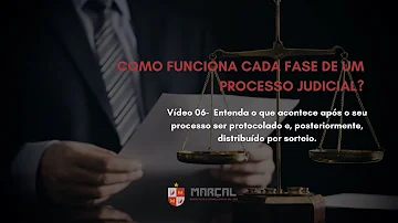 O que significa quando o processo foi protocolado?