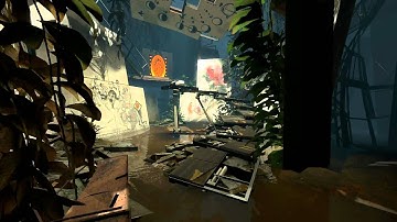 Portal 2 - Walkthrough - Chapter 1: The Courtesy Call ( Part 3 / 9 ) [HD]