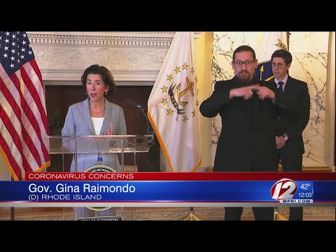 RI Governor Raimondo coronavirus update set for 2:30 pm