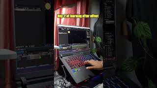 Day-2 of learning after effects new day new things learned #aftereffects#videoediting #motiongraphic