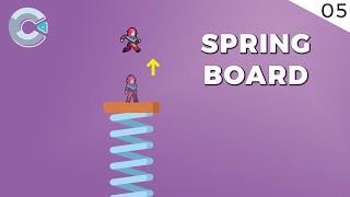 Springboard / Trampoline | 2D Platformer Game Tutorial with Construct 3 #5