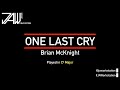 One Last Cry - Brian McKnight (Karaoke Version) (C#)