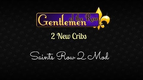 Gentlemen of the Row Mod - Part 1 - 2 Cribs