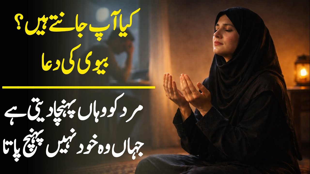 Biwi Ki Dua | Wo Takat Jo Najar Nahin Aati Magar Taqdeer Badal Deti Hai | Saniyamalik