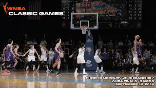 Phoenix Mercury vs. Chicago Sky | 2014 WNBA Finals Game 3 (Sep. 12, 2014)