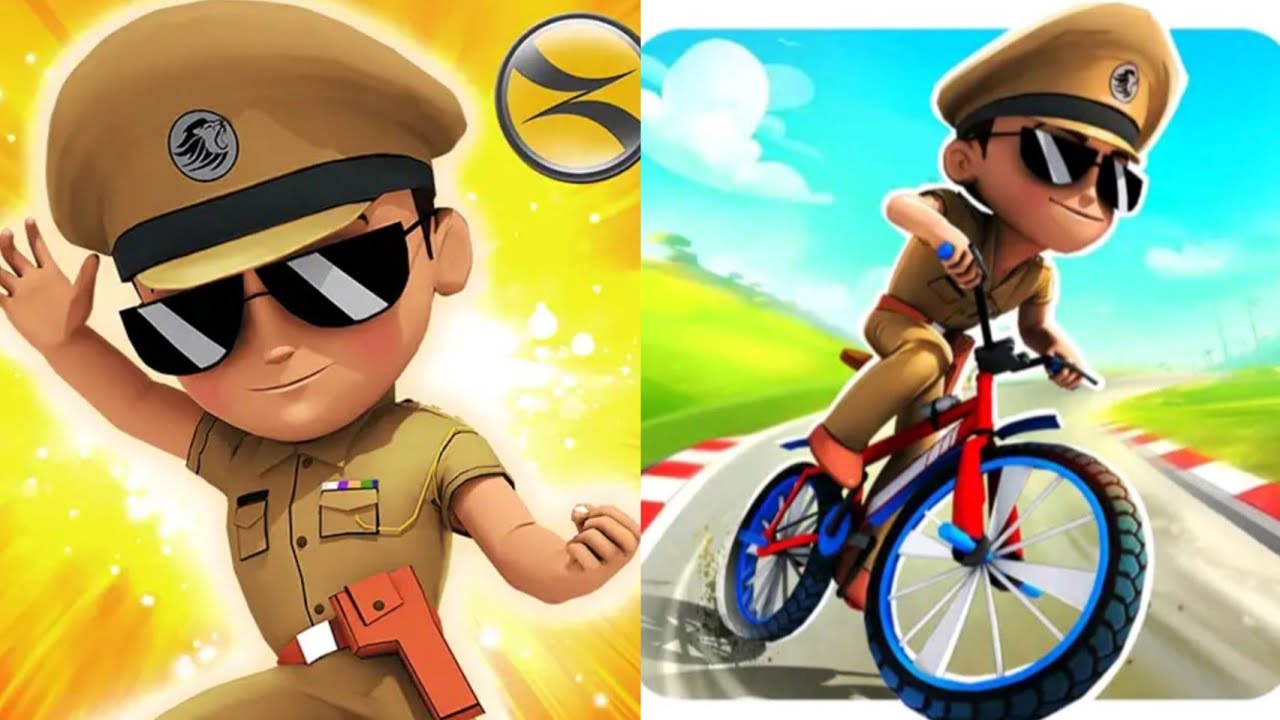 Little Singham VS Little Singham Cycle Race Android I Phone Gameplay