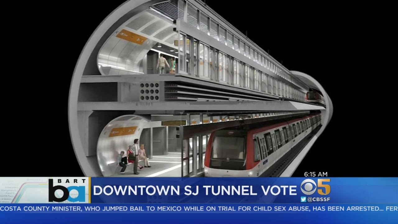vta-to-approve-downtown-san-jose-tunnel-for-bart-extension-youtube