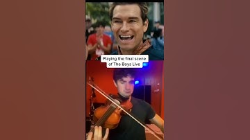 Thumbnail of Playing the Finale The Boys Violin Scene#shorts