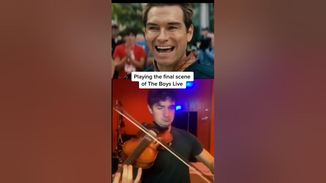 Playing the Finale The Boys Violin Scene#shorts