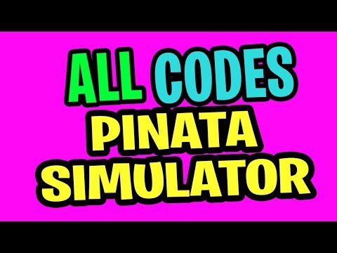 Roblox Pinata Simulator Codes New Code Release June 2019 Youtube - roblox pinata simulator codes fandom