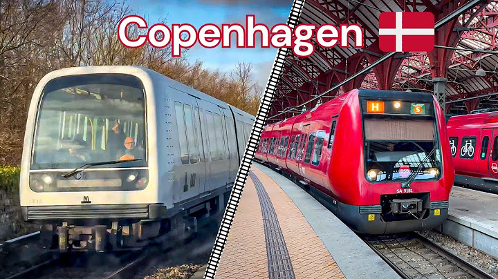 Metro, Trains and Buses in Copenhagen, Denmark 🇩🇰 | 2024