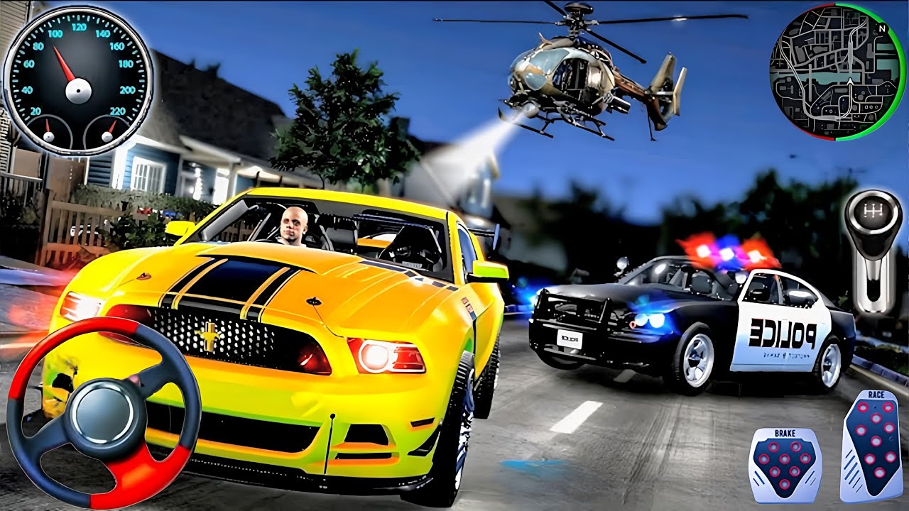 Police Car Chase Simulator 3D Game - Real Cop Cars Driving Simulator ...