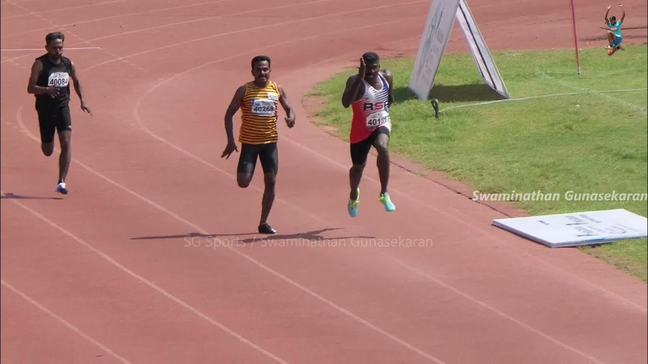 42nd National Masters Athletics Championships 2022 Men 40+ 200m Final