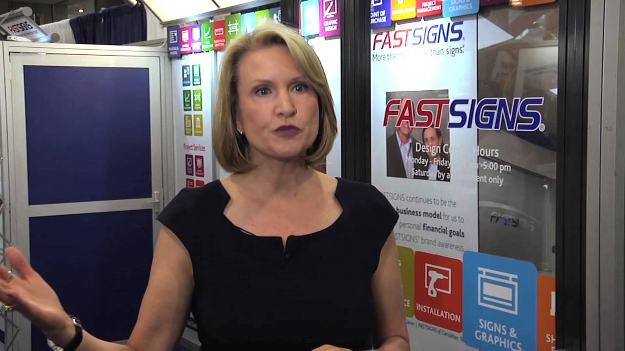 Fastsigns Ceo Catherine Monson Age FASTSIGNS CEO Catherine Monson explains why YOU need to join the