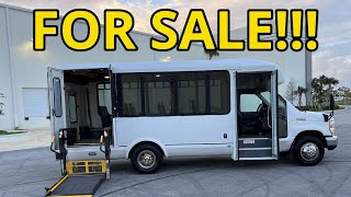 2011 FORD E350 handicapped shuttle ￼van wheelchair lift by Custom Wheels Inc 1,363 views 2 months ago 6 minutes, 38 seconds