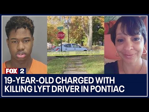 19-year-old charged with killing his Lyft driver in Pontiac