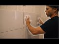 Tile a shower walltutorial