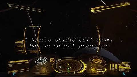 Misc: Trying to use a shield cell bank without a shield