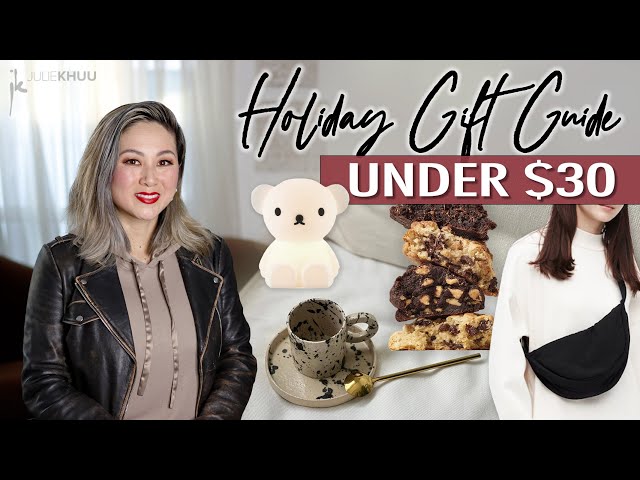 Holiday Gift Guide under $30