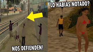 Cosas que NO HABIAS NOTADO en GTA San Andreas