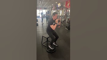 Offset Stance Goblet Squat to Box