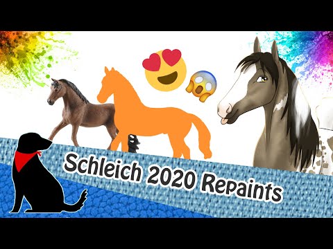 WAS WURDE AUS den SCHLEICH 2020 Pferden? - Tolle Repaints und mehr