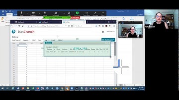 Numerical graphical summaries in StatCrunch