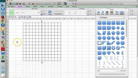 How to make a Cartesian plane using excel