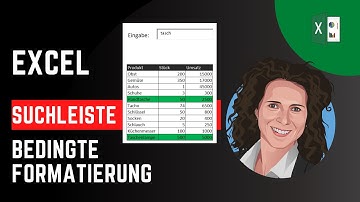 Excel Suchfeld erstellen | Suchfunktion mit bedingter Formatierung