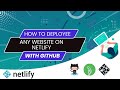how to deploy our project to netlify with github || Complete Netlify Tutorial -part-2