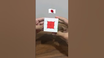Countries flag challenge on Rubik