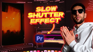 How to make Slow Shutter Time Delay Effect in Premiere Pro 2025