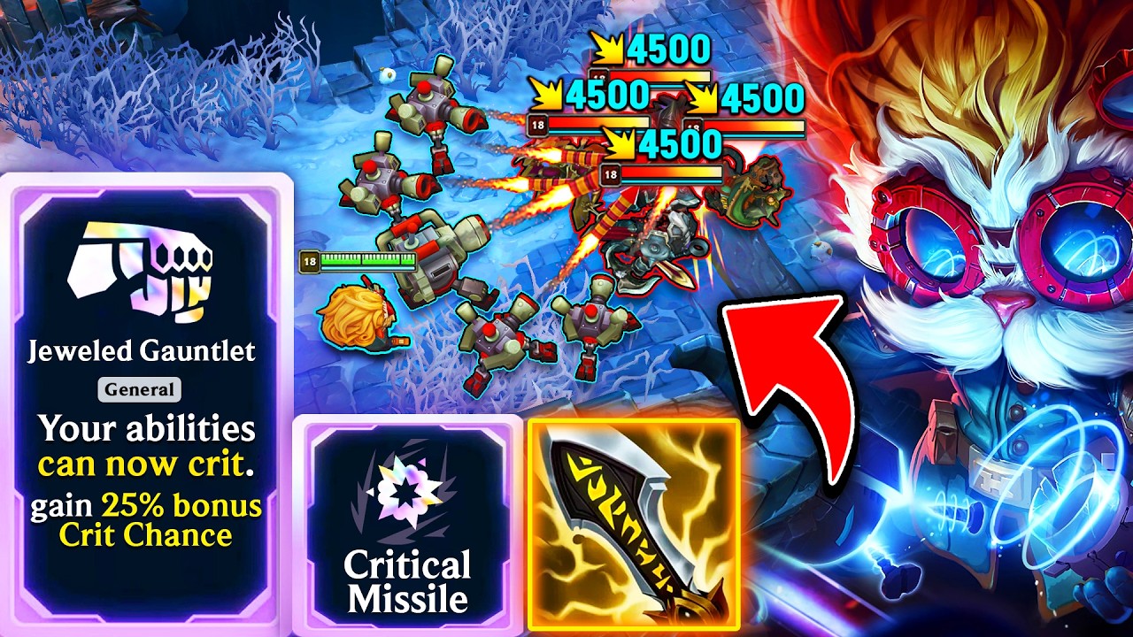 1 in a Billion Odds God Roll Heimerdinger: INFINITE MISSILE GLITCH