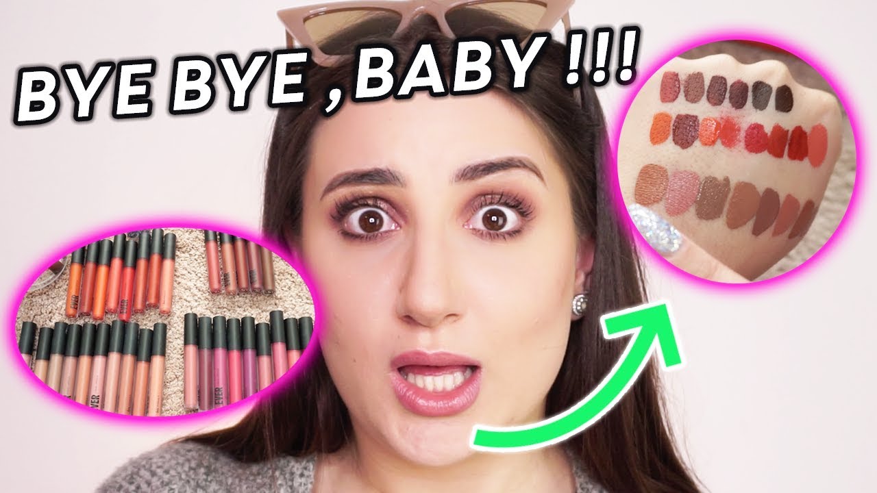 DECLUTTER DI ROSSETTI LIQUIDI !!! 😱 DECLUTTERING ITA | The Lady