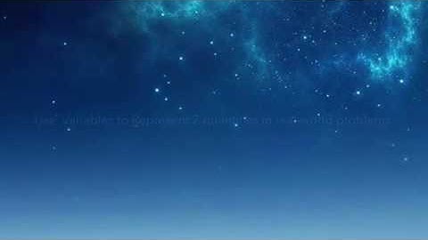 Lesson 15-5 Common Core Standards 6.EE.9