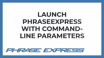 How to launch programs with a command-line parameter