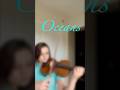 Oceans 🌊#weddingentrance #violinist #weddingviolinist #weddingmusic #shorts #christiancover