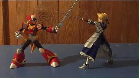 Stop Motion Animation: Saber vs Zero