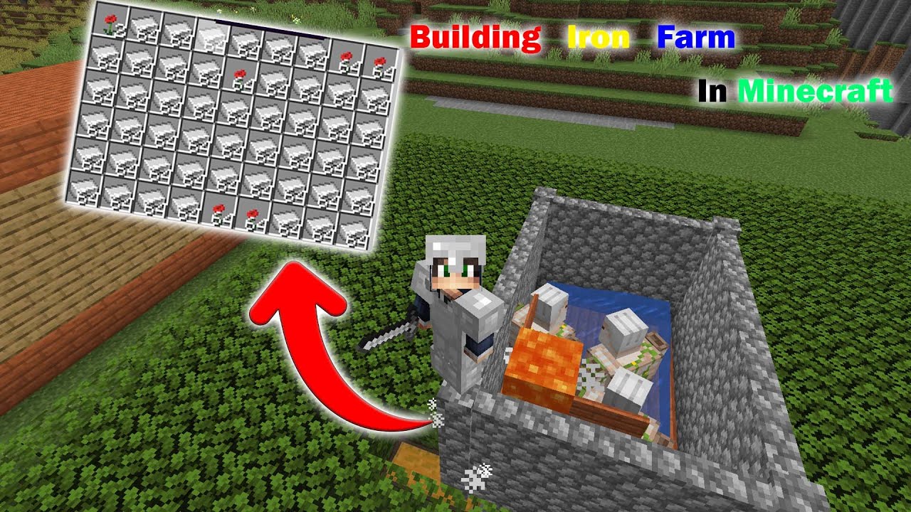 FINALLY I BUILD UNLIMITED IRON FARM | MINECRAFT GAMEPLAY #3 - YouTube